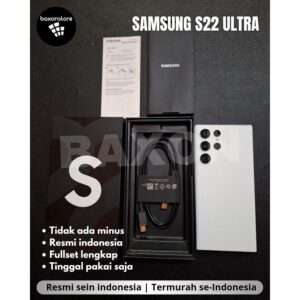 Samsung S22 Ultra Sein 12/512 GB Resmi Fullset